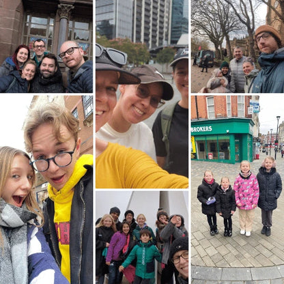 Outdoor puzzle trail in Luton