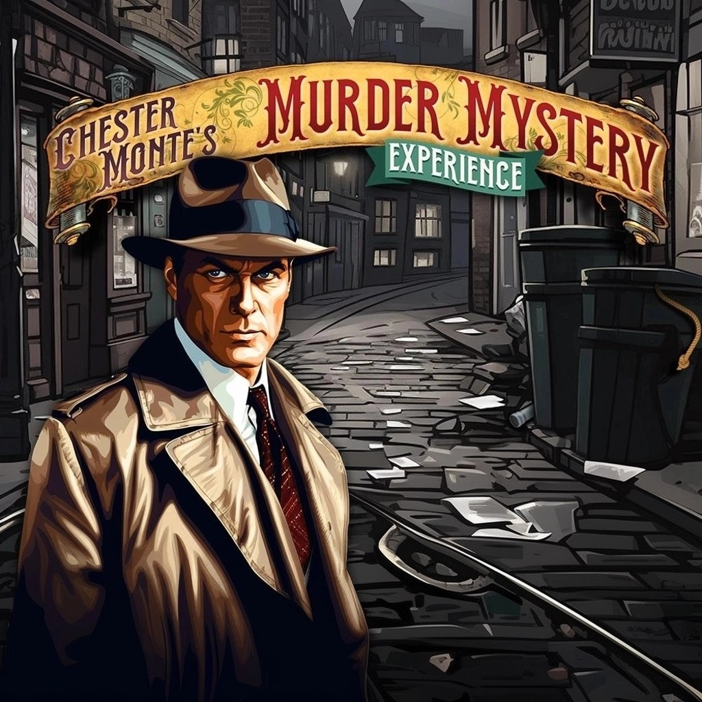 Chester Monte's Murder Mystery Poster